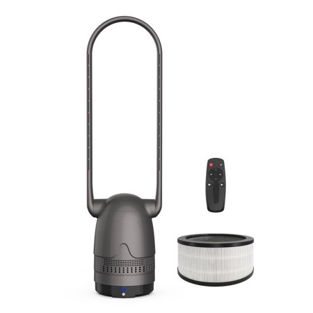 

dusenmiao 37 inch Bladeless Tower Fan with Filter Remote Control Oscillating Black