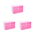 thumbnail image 1 of relayinert Plastic Functional And Stylish Jiugongge Storage Drawer - Easy Access With Multiple Colors rose red Nine Palaces Grid 3Set, 1 of 6