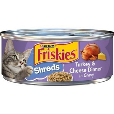 Friskies Shreds Turkey & Cheese Dinner (Pack of 32)