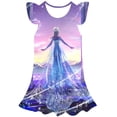 thumbnail image 1 of Faldas de Frozen de verano, ropa para niños, vestido para niñas, vestidos de princesa para niños, vestidos de fiesta de cumpleaños, Cosplay de Elsa de 1 a 10 años Frocks6M Gao Jinjia LED, 1 of 2