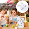 thumbnail image 3 of Cartoon Paper Pinata Rabbit Pendant Easter Festival Decoration Hanging Ornament, 3 of 9