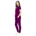thumbnail image 3 of Dagacci Medical Uniform 4-Way Stretch Jogger Unisex Scrub Set, 3 of 5