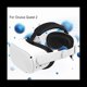 thumbnail image 4 of Para Quest 2 Reemplazo Ajustable Elite Headwear CóModo Sin PresióN Facial VR Accesorios Inteligentes, Blanco, 4 of 5