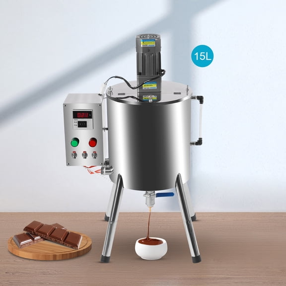 Heating Mixing Filling Machine 15L Stirring Tank Liquid Paste Lipstick Filler US
