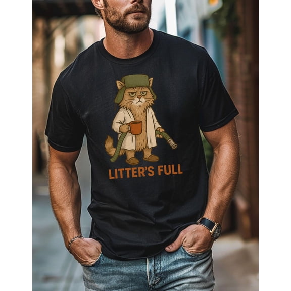Litter's Full Christmas Vacation Cat Shirt, Litters Full Cat Shirt, Christmas Vacation Funny Christmas Cat Gift