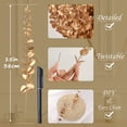 thumbnail image 3 of 20/30Pcs Gold Artificial Eucalyptus Stems, 15 inch Artificial Eucalyptus Branches Leaves, Faux Champagne Gold Eucalyptus Stems Plant for Wedding Bouquet Centerpiece Office Home Decor, 3 of 6