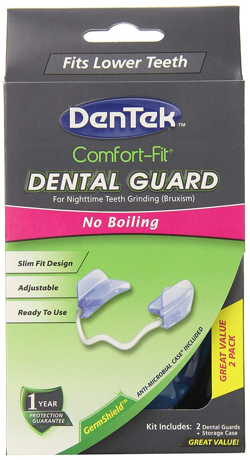 Dentek Comfort Fit Dental Guard Kit For Nighttime Teeth Grinding