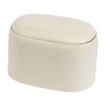 thumbnail image 3 of jifeng Desktop Trash Can Small Cartoon Waste Basket for Desk Household Coffee Table Light Yellow, 3 of 9