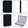 thumbnail image 6 of Vaupan Game Card Box Switch Game Case with Card Storage Box, Portable Switch Game Card Case with 16 Large Card Slots and 16 Small Micro SD Card Slots, Hard Shell, Soft Silicone Lining (Black), 6 of 7