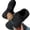 10#Black, variant on Women's Lace Up Daily Casual Sneakers Breathable Fly Woven Mesh Lightweight Flexible Flat Soft Outsole Low Profile Athletic Walking Travel Shoes