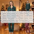 thumbnail image 4 of KEXE Womens Sleepwear Set Red Buffalo Check Plaid Long Sleeve Holiday, 4 of 4