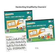 Channie's Visual Handwriting Workbooks 2 Pak! for 1st-3rd.