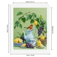 thumbnail image 2 of Paint by Numbers Kit for Adults, Fruit Teapot Bird Grapes Lemons Paint by Numbers, Easy Paint by Numbers Kit for Adults Beginner, DIY Adult Paint by Number Kits on Canvas, Home Decor, 2 of 7