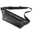 thumbnail image 1 of Bolso de cintura retro de moda Bolso de mensajero de cuero de PU Bolso de pecho Deportes de ocio al aire libre Bolso de cintura invisible Festival de viaje Montar Correr Senderismo Ormromra CPB-DE-HJJ-97-1, 1 of 5