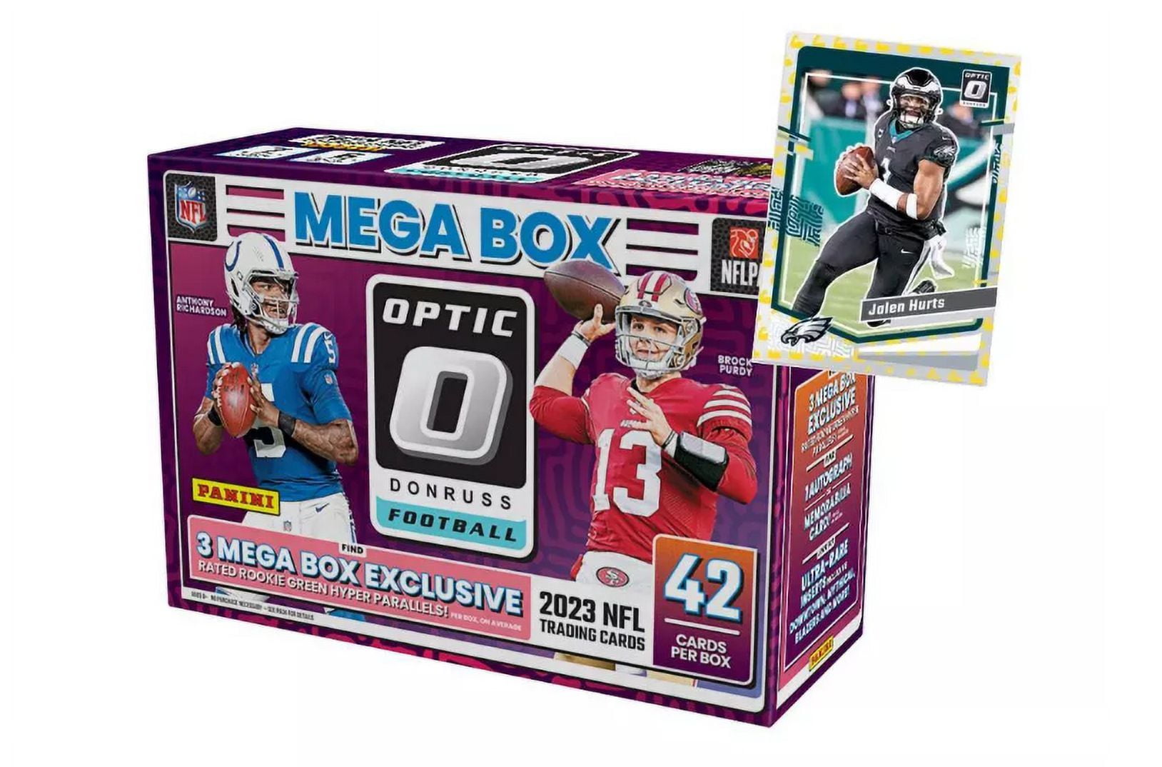2023 Panini NFL Donruss Optic Football Mega Box! (Green Hyper Parallels)