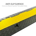 thumbnail image 3 of PYLE PCBLCO105 - Cable Protector Cover Ramp - Cord/Wire Safety Concealment Track with Flip-Open Access Lid (Three Channel Style), 3 of 4