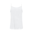 thumbnail image 5 of Linen Tank Tops for Women V Neck Spaghetti Strap Camisole Causal Sleeveless Gauze Blouse Summer Flowy Cami Shirt,White ,XL, 5 of 8