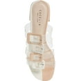 thumbnail image 5 of Cecelia New York Lincoln Slide Sandal Nude Alabaster Clear Transparent Mules (Nude Alabaster, 6.5), 5 of 6