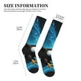 thumbnail image 4 of Pofeuu Night Sky Forest Bald Eagle Print Compression Socks for Women & Men Circulation - Best Support for Nurses,Running,Athletic,Sports, 4 of 7