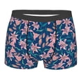 thumbnail image 5 of Uemuo Lilies Flowers Pattern Men's Boxer Briefs,Trunk Anti-Chafing,Comfortable, Durable, and Stylish Underwear-X-Large, 5 of 9