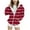 Red, variant on Taqqpue Girl Hoodie Casual Stripe Gradient Print Zip Up Jacket Tops School Outerwear Loose Fit Sports Plus Size Hooded Sweatshirt with Pockets for Kids 4-15Y