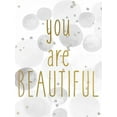 thumbnail image 2 of Allen, Kimberly 15x18 Black Ornate Wood Framed with Double Matting Museum Art Print Titled - You Are Beautiful BW, 2 of 4