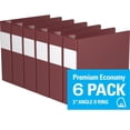 thumbnail image 1 of Davis Group, Premium Economy, D Ring, Binder, 6 Pack, 3", 1 of 3