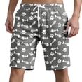 thumbnail image 6 of Fiaer DIY Gift for Men Customized Swim Trunks Personalized Quick Dry Swimwear Board Shorts with Face Grey XXL, 6 of 9