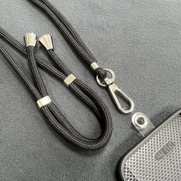 Adhesivo trasero para cordón de teléfono móvil, cordón japonés, cordón colgante oblicuo, ajustable, cuerda telescópica universal
