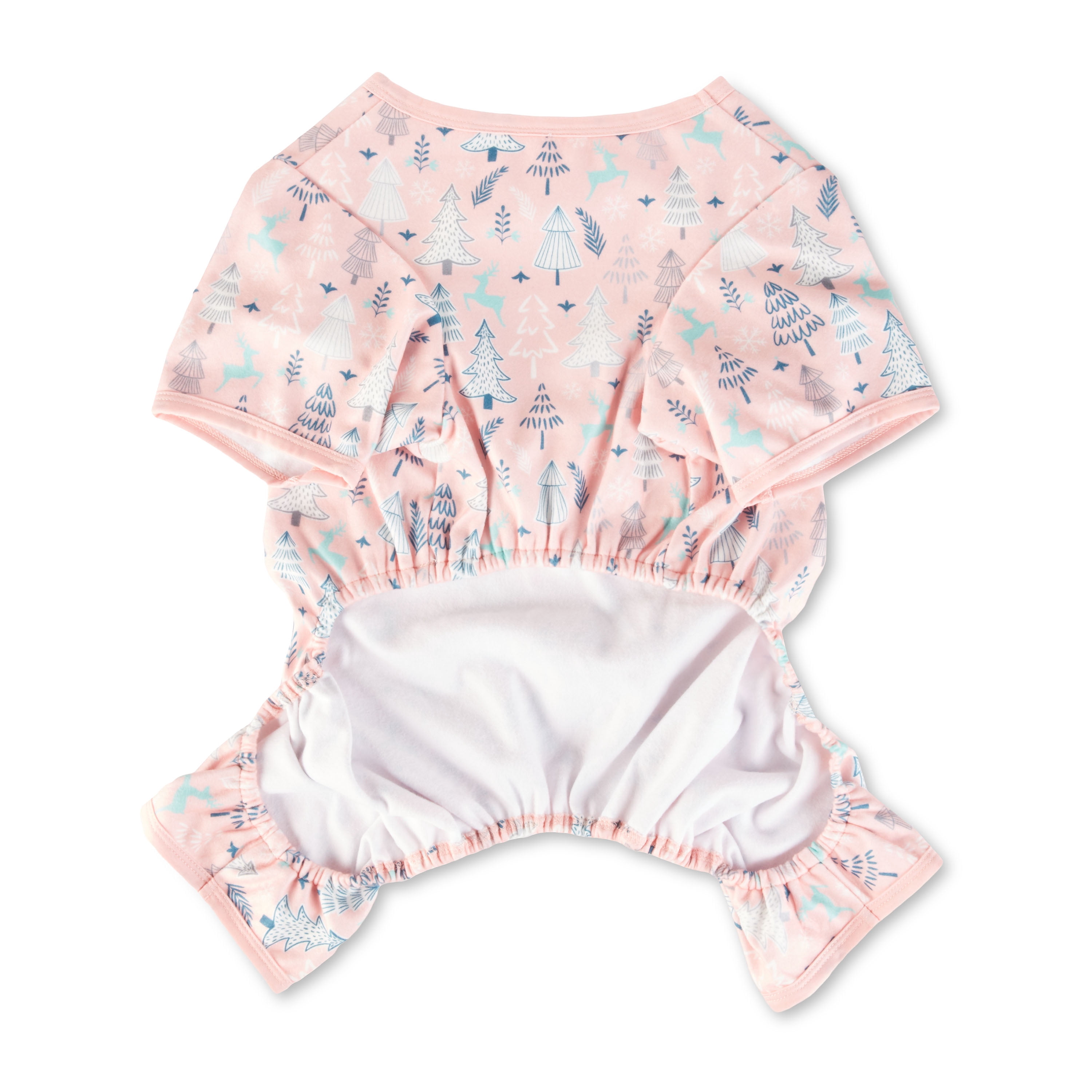 Vibrant Life, Dog Clothes, Novelty Print Pet Pajama, Pink, M