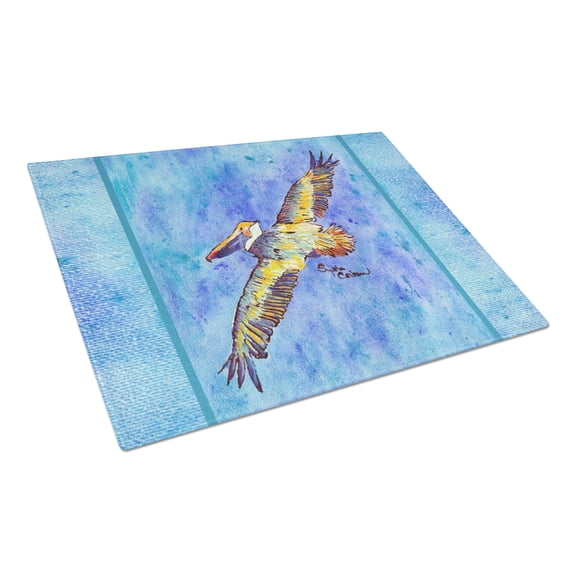 Carolines Treasures 8377LCB 15 x 12 in. Pelican Glass Cutting Board - Large