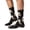 Black, variant on Crazy Socks – Fun Food & Snack Novelty Crew Socks – Takeout & Fast Foods Styles – Unisex Large Comfy Gift Socks