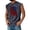 16#Black, variant on Men's USA American Flag Tank Top Vintage Patriotic Sleeveless Muscle Tee Independence Day Casual Graphic Tops Black M