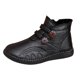 thumbnail image 1 of Botines para mujer de mujer informales para caminar los últimos de mujer deportivos informales de invierno botas de nieve gruesas de felpa informales (Black 6.50), 1 of 6