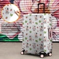 thumbnail image 4 of White Cow Strawberry Heart Pattern Luggage Cover Fashion Suitcase Cover Baggage Covers Fit 25-28 Inch Luggage (Go Travel), 4 of 5