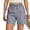 Gray, variant on Shorts for Women Plus Size 3X Bermuda Solid Color Fashionable And Comfortable Workwear Casual Wide Leg Shorts