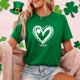 thumbnail image 1 of TaTaai Women's Fashion Round Neck Short Sleeve Tops St. Patrick's Day Novelty Print Casual T-Shirts Lightweight Soft Comfortable Tees for Daily Party Dating Gift, 1 of 7