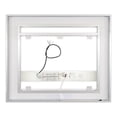 thumbnail image 6 of LED Front-Lighted Bathroom Vanity Mirror: 48" Wide x 40" Tall - Commercial-Grade - Rectangular - Wall-Mounted, 6 of 7