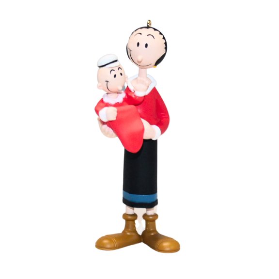Hallmark Ornament: 1996 Olive Oyl and Swee'Pea | QX5481