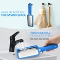 thumbnail image 6 of MARYTON Professional Pedicure Foot File Callus Remover, Stainless Steel Heel Scraper for Dry and Wet Feet, 6 of 10