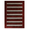 thumbnail image 6 of Rugsotic Carpets Handmade Rugs Hand Knotted Loom Rectangle 8'x10' Red Brown Wool for Indoor Use, 6 of 9