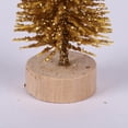thumbnail image 4 of Winter Artificial Mini Snow Frost Sisal Christmas Tree with Wood Base  Home Decoration  Tabletop Miniature Scenes Display Ornaments  Christmas DIY Crafting and Designing, 4 of 20