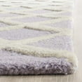 thumbnail image 3 of Safavieh Cambridge 6' Tapis Carré en Laine Touffetée à la Main, 3 of 5