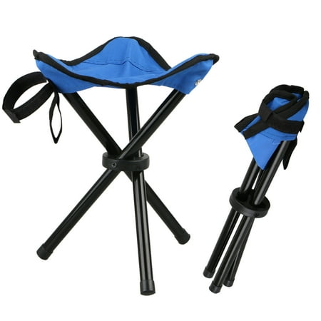 B&q Sale Garden Furniture Chair Tripod Seat,Camping Folding Travel Chair;Camping Folding Stool 3 Legs Chair Tripod Seat For Outdoor Hiking Fishing Picnic Travel Beach BBQ Garden Lawn with Strap Oxford Cloth Small Size ()