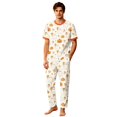 thumbnail image 2 of Family Matching Halloween Pajamas featuring Theme Pajama Set and Soft Womens Pajamas for Adult Festive Sleepwear Nightwear Lounge Outfits Collection Men M, 2 of 6