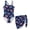 Butterfly Violet Pink, variant on SEANATIVE 7-8 Year Kid Girl Swimsuit with Mesh Skirt Coverup One Piece Bathing Suit Comfortable Stretch Summer Swimwear with Adjustable Strap, Tropical Hibiscus Floral Palm Leaf