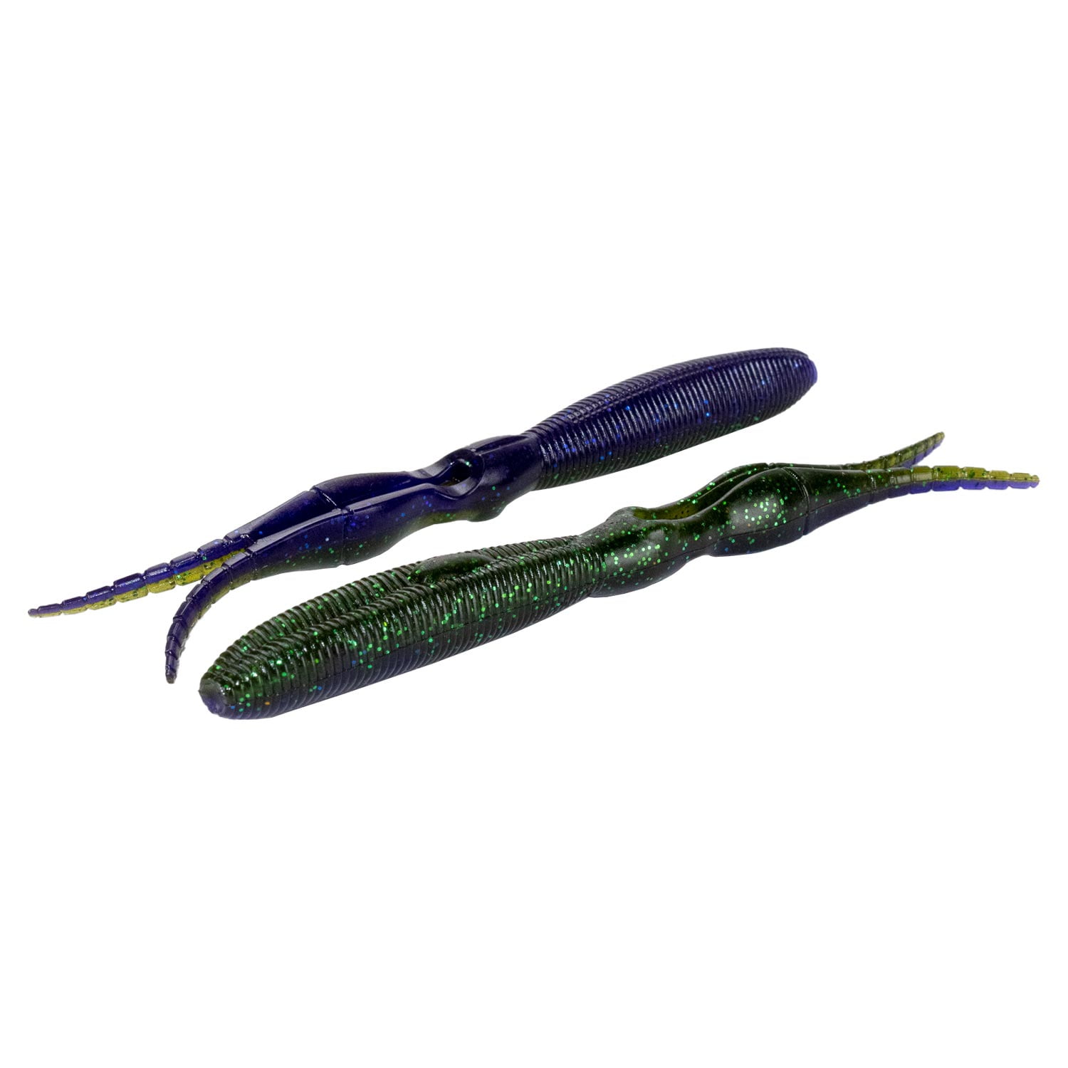 Realtree 5.5' Claw Worm - Blue Green