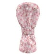 thumbnail image 2 of Yuyamidu Cute Axolotl Golf Headcovers PU Leather Golf Club Head Covers Cherry Blossom Driver Fairway Wood Hybrid Golf Head Cover, Pink, 2 of 8