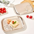 thumbnail image 2 of For Children'S Camping Dishwasher Safe Dinner Plate Child Safe Food Tray, 2 of 7