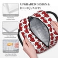 thumbnail image 3 of Disketp Cute Red Crab Bolsa Térmica para Almuerzo, Lonchera con Abertura Amplia y Gran Capacidad, Organizador Reutilizable para Mujeres, Hombres y Adultos, 3 of 6